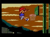 une photo d'Ã©cran de Basketball Nightmare sur Sega Master System